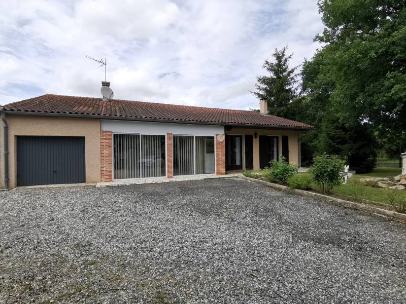 Maison Gratens (31430), Toulouse Sud Secteur Carbonne/Lafitte Maison plain-pied de type 4 avec jardin et garage