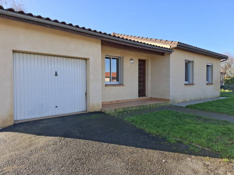 Maison plain-pied T4 à vendre à Carbonne