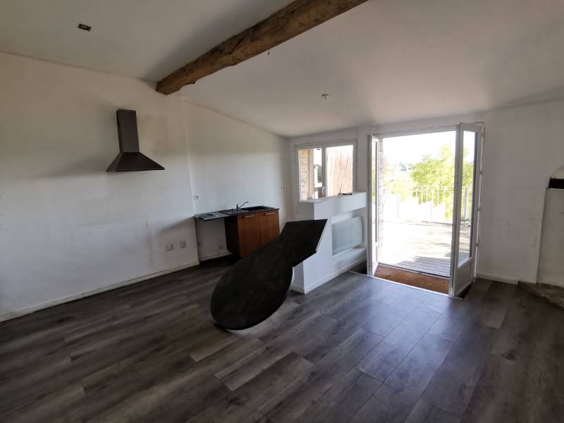 Maison Latrape (31310), Sud Toulouse Secteur côteaux de Rieux Volvestre Maison de village avec vue sur les côteaux